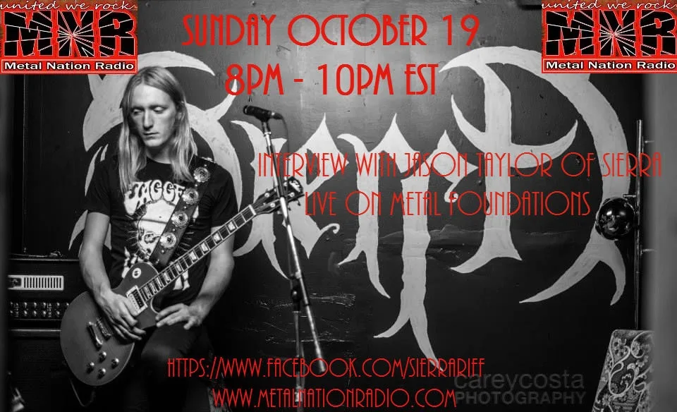 Jason Taylor of Sierra interview promotional poster