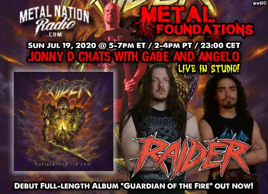 Raider interview promotional poster